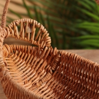 Корзинка в форме рыбки, 11х32х25 см, ротанг