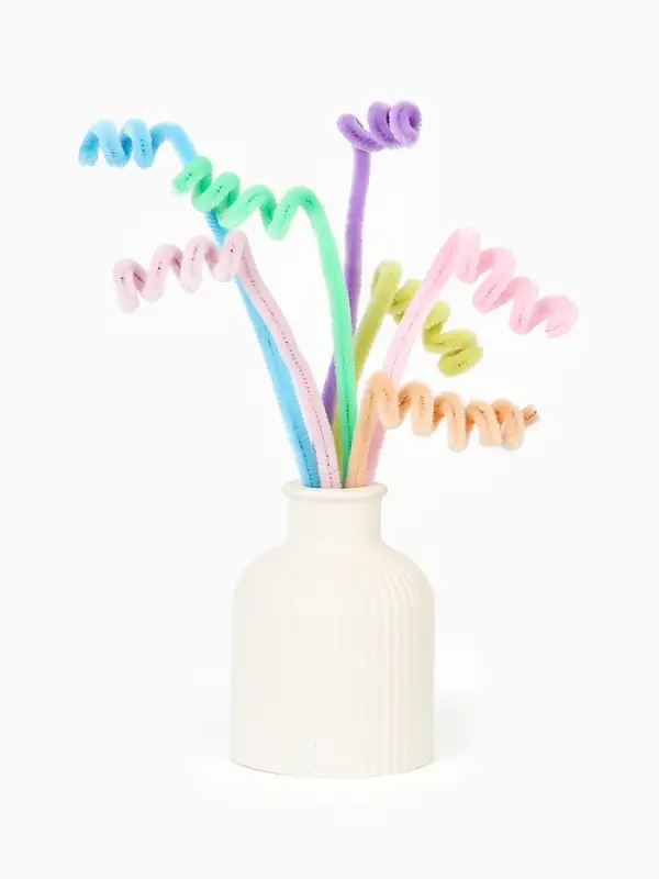 Синельная проволока, набор 100 шт, размер 1 шт 30х0,8 см  7 цветов в наборе