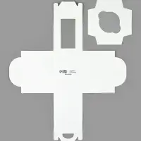 Упаковка для кондитерских изделий под 1 капкейк &laquo;Белая&raquo;, 9 х 9 х 10 см