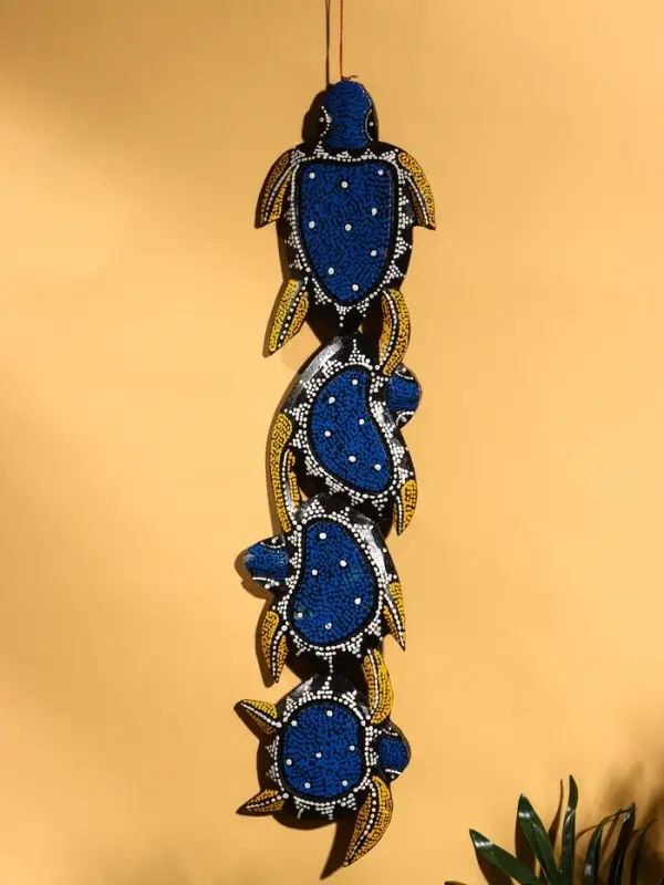 Панно настенное "Морские черепашки" 15х1,1х50 см