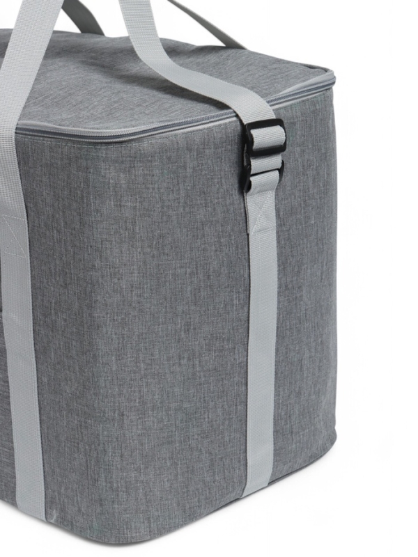 Термосумка для еды и продуктов 37 л, сумка холодильник, 43 х 26.5 х 33 см, толщина 5 мм