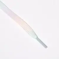 Шнурки для обуви, пара, плоские, 8 мм, 120 см, разноцветные