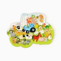 Пазл ПЗ110 Синий трактор