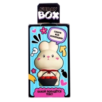 Игрушка - сюрприз Funny box &laquo;Зайки&raquo;: детский брелок, наклейки