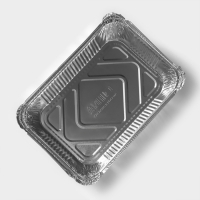 Набор форм из фольги для запекания и выпечки Доляна, 960 мл, 21,5&times;14,6&times;5 см, 2 шт