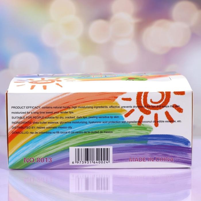 Бальзам для губ &laquo;Смайлики&raquo;, микс цветов и ароматов