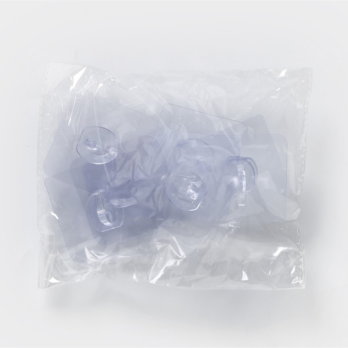 Крючки самоклеящиеся, 10 шт, 5,6&times;5,6 см
