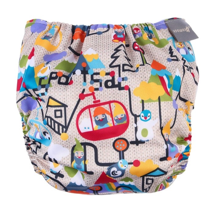 Трусики-подгузник, многоразовый, &laquo;Гномики&raquo;, Крошка Я