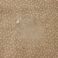 Чехол для одежды Доляна Points, ПВХ окно, 60&times;120 см, цвет бежевый