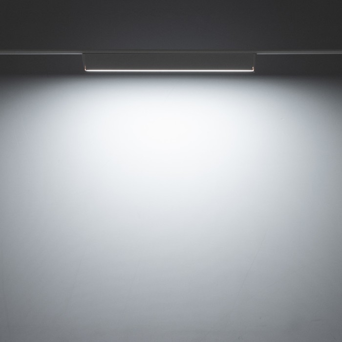 Светильник трековый SLIM "Линия-33" LED 18Вт 3000K-6000К 48V CRI90 белый 3,2х3,8х33,8см