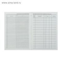 Журнал учёта работы педагога дополнительного образования в объединении (секции, клубе, кружке) А4, 20 листов, обложка офсет 120 г/м&sup2;, блок писчая бумага 60 г/м&sup2;