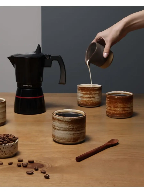 Гейзерная кофеварка PRO collection 6C 300мл индукция