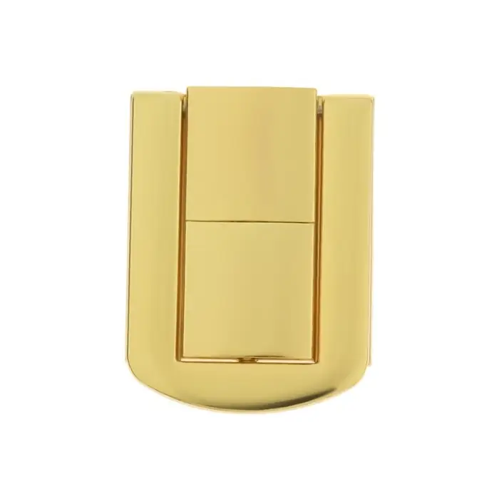 Замок-защелка на ящик ZM01, 4.3&times;3.2 см, цвет золото