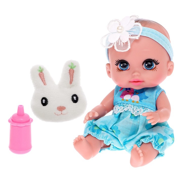 Пупс &laquo;Крошка. Пупс&raquo; с аксессуарами, голубой