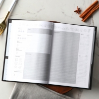 Ежедневник для записи рецептов в твердой обложке А5, 80 л., &laquo;Бургер&raquo;