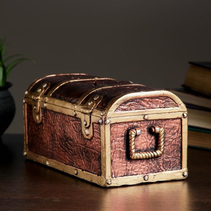 Копилка для денег &laquo;Сундук&raquo;, гипс, 24 см