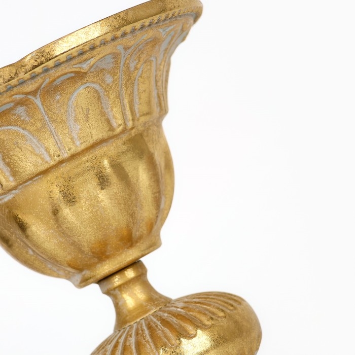 Подсвечник металл &laquo;Ярусы&raquo; для одной свечи 16 х 16 х 25 см