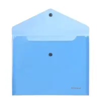 Папка-конверт на кнопке А5+, 180 мкм, ErichKrause "Matt Pastel Bloom", тиснение "песок", непрозрачная, микс