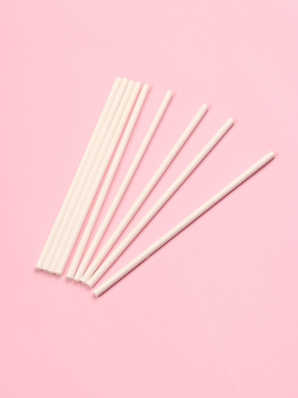 Набор палочек для кондитерских изделий Доляна, d=0,3 см, 10 см, 50 шт, цвет белый