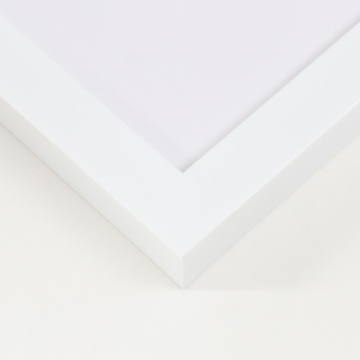 Фоторамка пластик "МИРАМ" 25х25 см, 641861-11, белый (пластиковый экран)