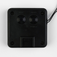 Гирлянда &laquo;Нить&raquo;, 4.5 м, с насадками в виде ромашек, IP44, 30 LED, 2 режима, солнечная батарея, тёмная нить, свечение мульти