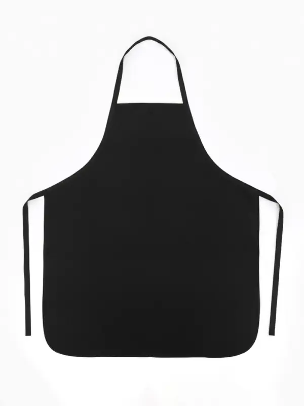 Фартук парикмахерский, одностронний, 3 кармана, чёрный