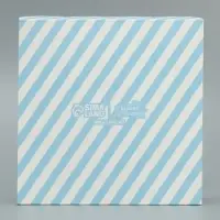 Коробка для кондитерских изделий с пластиковой крышкой &laquo;Сладкого Нового года&raquo;, 13 х 13 х 3 см