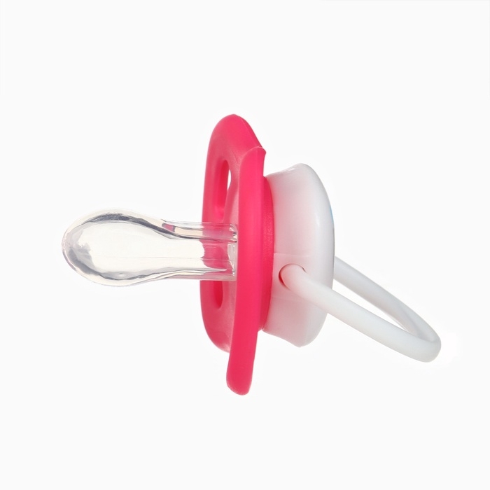 Соска - пустышка анатомическая Крошка Я &laquo;Для девочки&raquo; от 6 мес., 2 шт. + контейнер