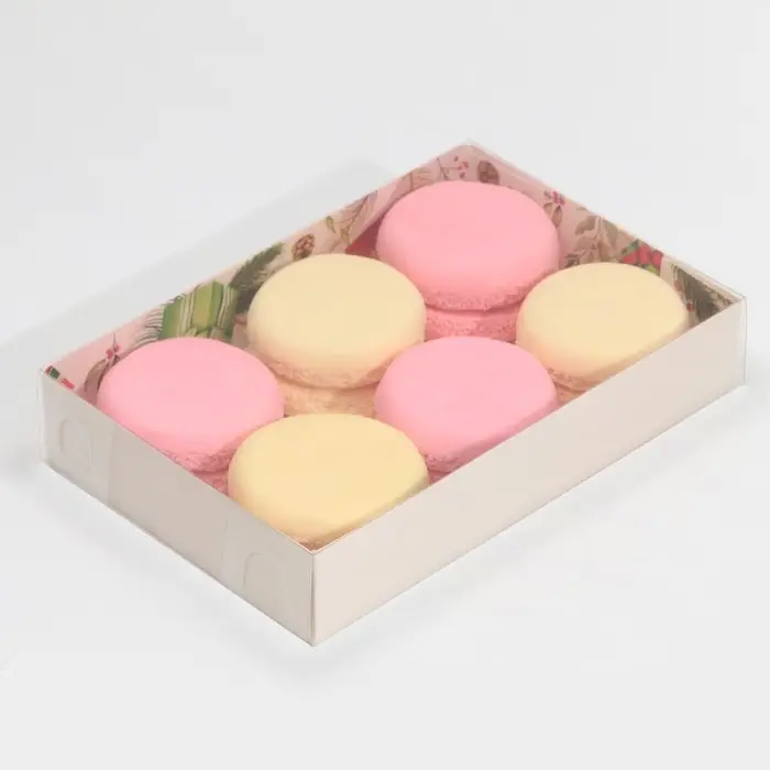 Коробка для макарун &laquo;Прекрасных мгновений!&raquo;, 18 х 12 х 3.5 см