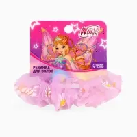 Резинка для волос &laquo;Ромашка&raquo; сиреневая, Винкс