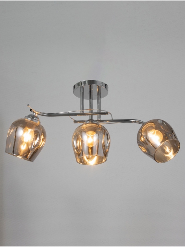 Люстра "Муза" 3х40Вт Е27 хром