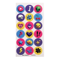 Игровой набор Funny Box &laquo;Зверятки&raquo;: брелок, наклейки, карточка