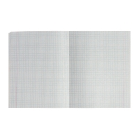 Комплект тетрадей из 4 штук, 96 листов в клетку Calligrata "Животные", обложка мелованный картон, блок №2, белизна 75% (серые листы)