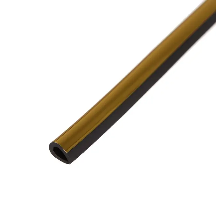 Накладки на дефлектор 19 см, золотой, набор 10 шт.