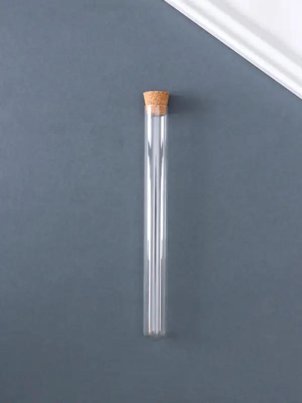 Колба стекло, пробка (в) 1,5х1,5х14 см