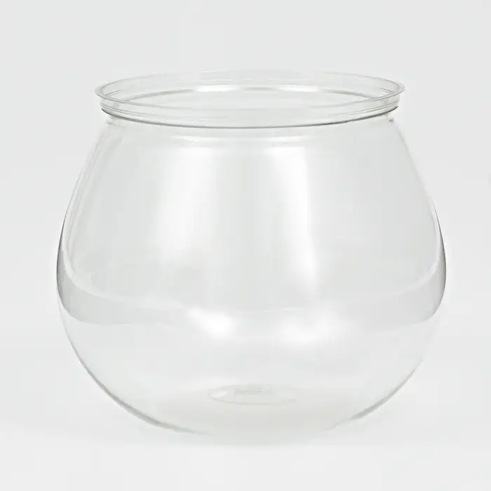 Аквариум круглый пластиковый, 1,2 литра