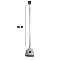 Светильник "Сиэтл" Е27 40Вт серый 15,5х15,5х20,5-170см