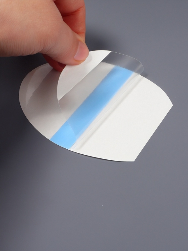 Защитная пластина д/ног на кл основе (наб 5пар цена за наб) 11,5*9см прозрач/беж накл ОТ