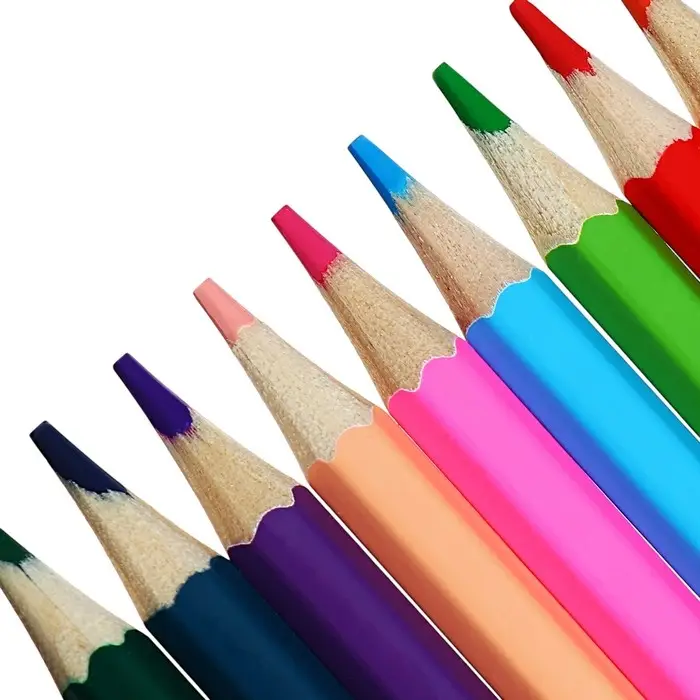 Карандаши цветные, 12 цветов &laquo;Влад А4&raquo;, в картонной коробке с европодвесом