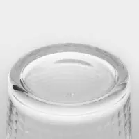 Стакан &laquo;Асимметрия&raquo;, 250 мл, стекло, прозрачный