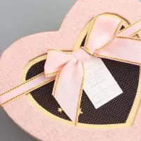 Набор коробок 3 в 1 сердца 22 х 20 х 9;  18.5 х 17 х 7.5; 16 х 14 х 6 см