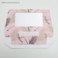 Кондитерская упаковка, коробка с ламинацией &laquo;Тропики&raquo;, 20 х 12 х 4 см