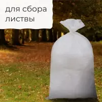 Мешок полипропиленовый, 50&times;90 см, на 50 кг, белый