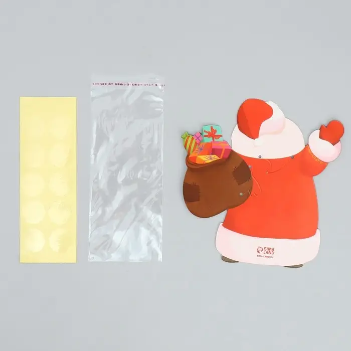 Пакет под сладости &laquo;Дед Мороз&raquo;, 11 х 6 см