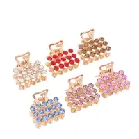 Крабик для волос &laquo;Классик&raquo;, 2.5 см, золото МИКС