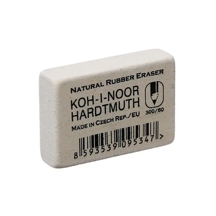 Ластик K-I-N каучук ELEPHANT 300/60 32*18*8 мм, БЕЛЫЙ