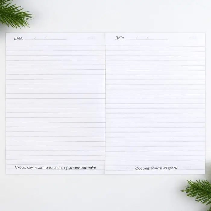 Блокнот А5, 12 листов с предсказаниями &laquo;Мечты сбудутся&raquo;