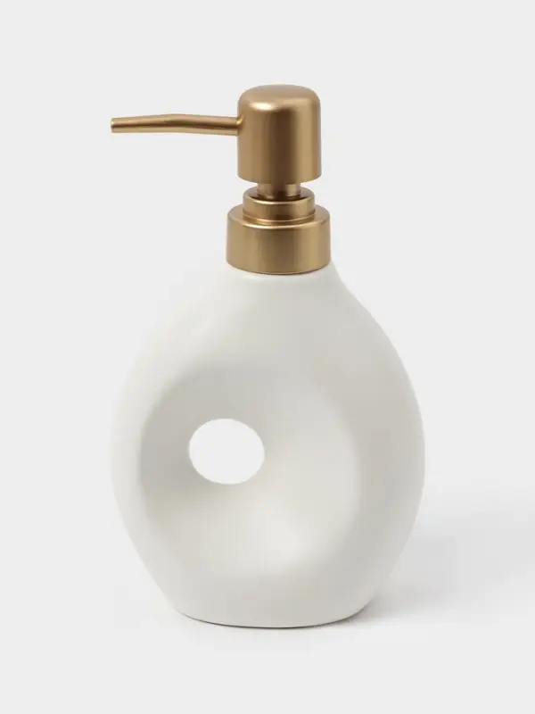 Набор для ванной "", 2 предмета (Дозатор и диффузор), цвет белый