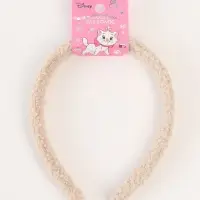 Ободок для волос плюшевый, цвет бежевый, Коты аристократы