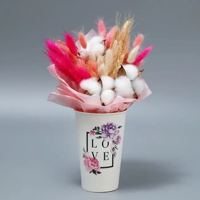 Стакан для цветов &laquo;Рамка&raquo;, 350 мл